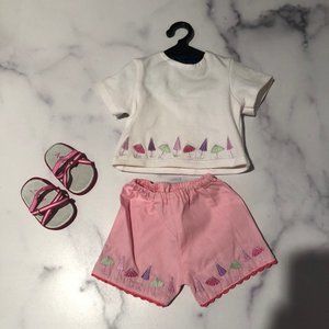American Girl Shorts Play Outfit